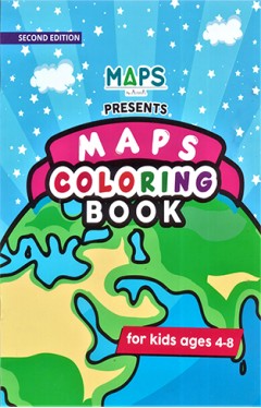 Maps Coloring Book